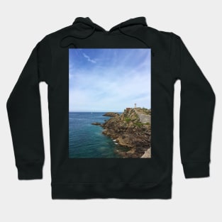 French Sea Cliff Photograph Hoodie